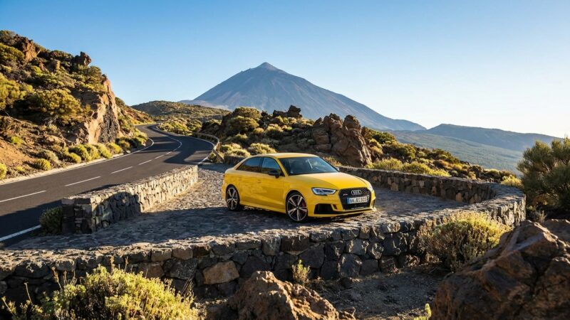 Audi RS 3 em Tenerife: teste do compacto desportivo