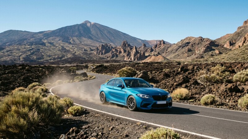 BMW M2 Competition em Tenerife: o teste de condução