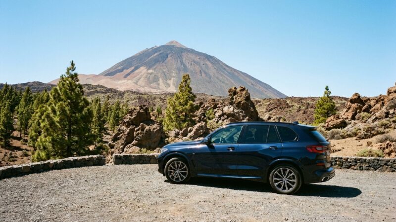 BMW X5 em Tenerife: teste de estradas e montanha