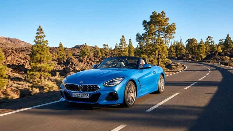 BMW Z4 em Tenerife: teste em estradas reais