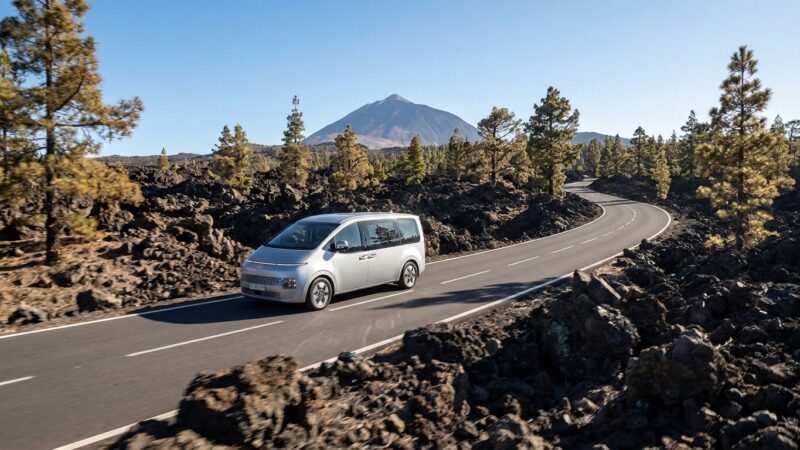 Hyundai Staria em Tenerife: teste de condução