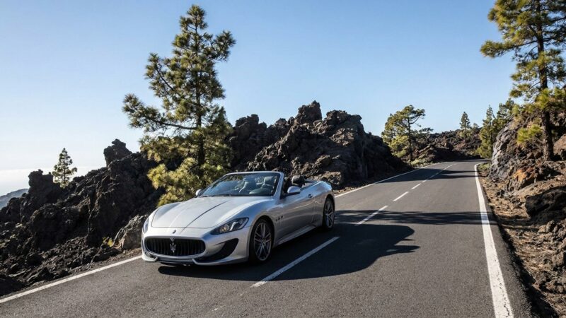 Maserati GranTurismo em Tenerife: teste de condução