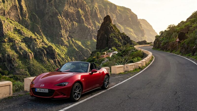 Mazda MX-5 Cabrio 2.0 em Tenerife: o teste