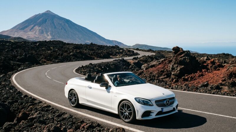 Mercedes-AMG C-Class Cabrio em Tenerife: teste