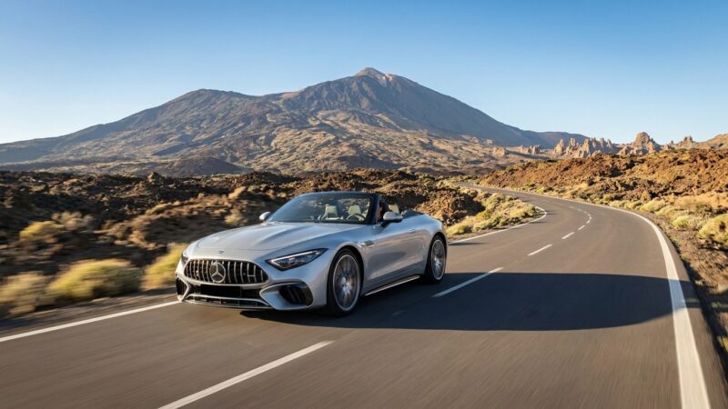 Mercedes-AMG SL 63 em Tenerife: teste de condução