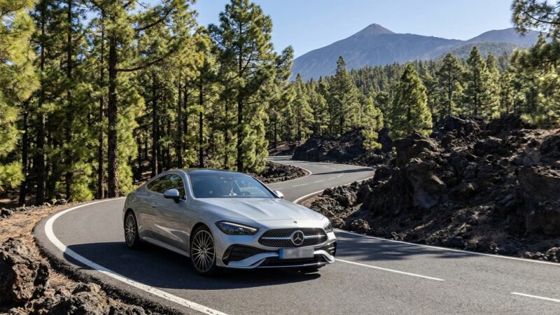 Mercedes-Benz CLE 220 D em Tenerife: o teste