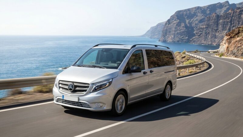 Mercedes-Benz Vito em Tenerife: teste de condução