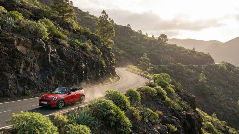 MINI Cabrio em Tenerife: estradas e conselhos