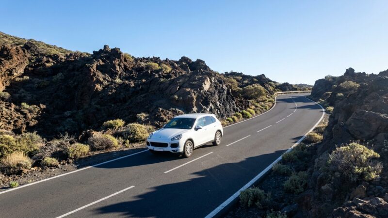 Porsche Cayenne E-Hybrid em Tenerife: o teste