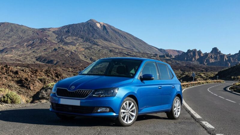 Skoda Fabia em Tenerife: teste de condução